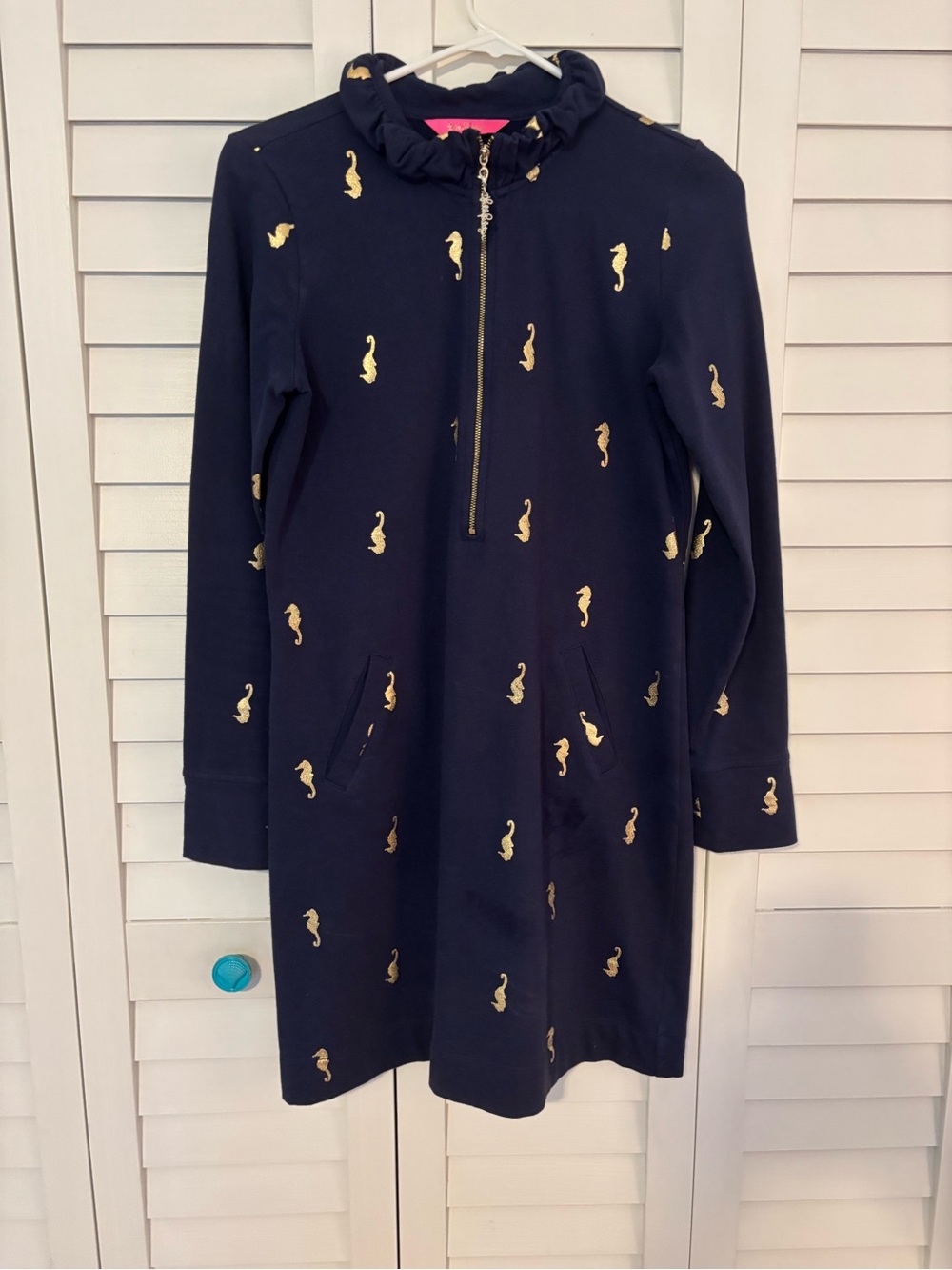 Lilly Pulitzer Dress ladies Navy ' Zip Sweatshirt